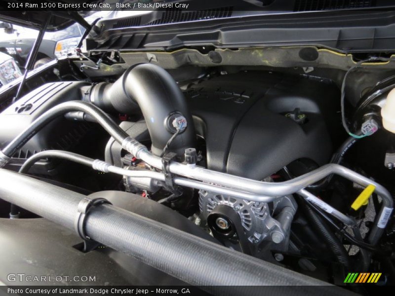 Black / Black/Diesel Gray 2014 Ram 1500 Express Crew Cab