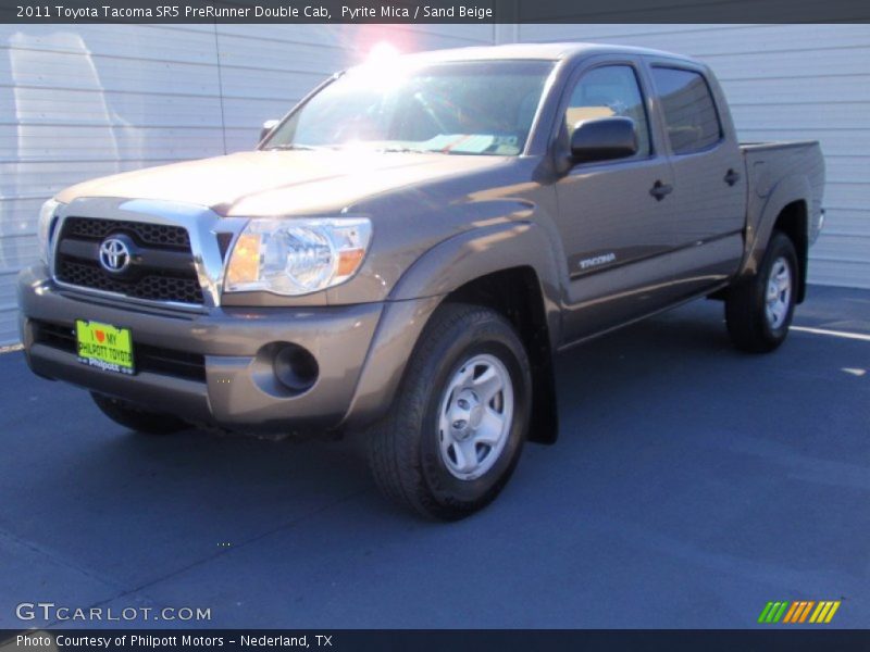 Pyrite Mica / Sand Beige 2011 Toyota Tacoma SR5 PreRunner Double Cab