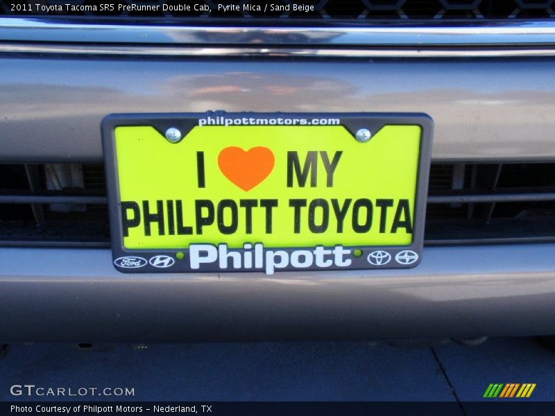 Pyrite Mica / Sand Beige 2011 Toyota Tacoma SR5 PreRunner Double Cab