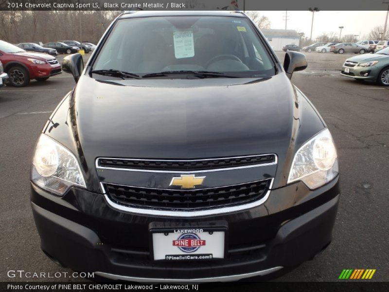 Black Granite Metallic / Black 2014 Chevrolet Captiva Sport LS