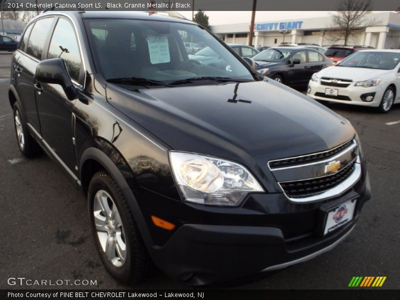 Black Granite Metallic / Black 2014 Chevrolet Captiva Sport LS