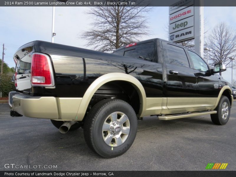 Black / Black/Cattle Tan 2014 Ram 2500 Laramie Longhorn Crew Cab 4x4