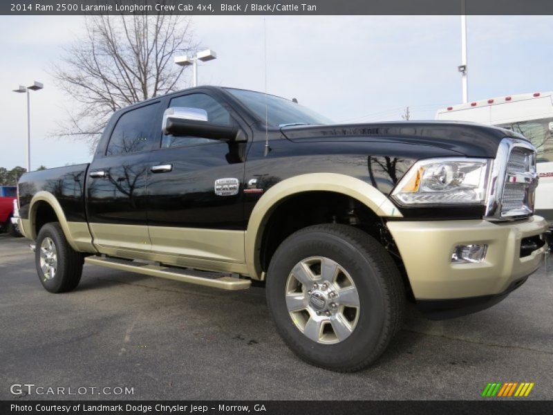 Front 3/4 View of 2014 2500 Laramie Longhorn Crew Cab 4x4