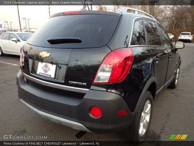 Black Granite Metallic / Black 2014 Chevrolet Captiva Sport LS