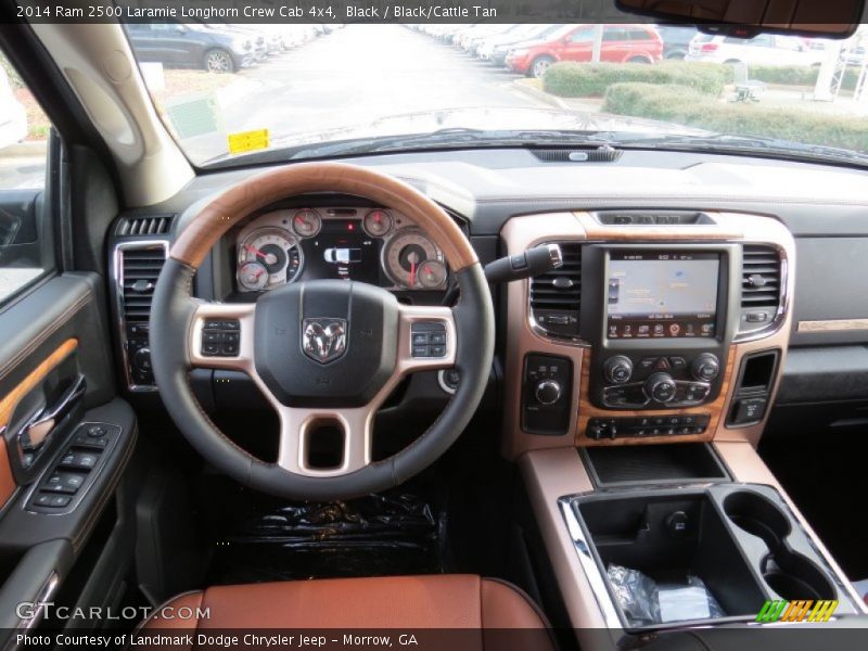 Dashboard of 2014 2500 Laramie Longhorn Crew Cab 4x4