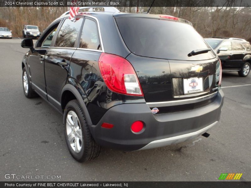 Black Granite Metallic / Black 2014 Chevrolet Captiva Sport LS