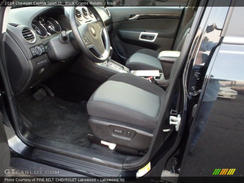 Black Granite Metallic / Black 2014 Chevrolet Captiva Sport LS