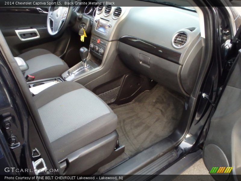 Black Granite Metallic / Black 2014 Chevrolet Captiva Sport LS