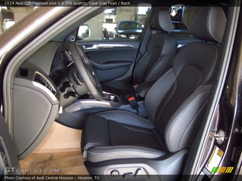 Lava Gray Pearl / Black 2014 Audi SQ5 Premium plus 3.0 TFSI quattro