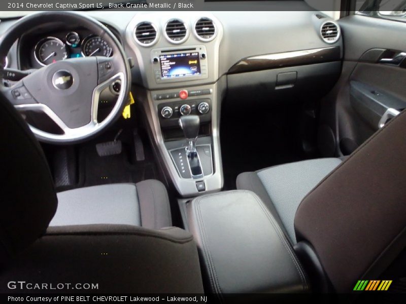 Black Granite Metallic / Black 2014 Chevrolet Captiva Sport LS