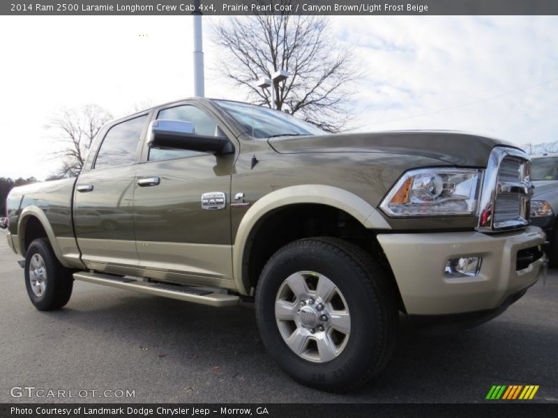 Front 3/4 View of 2014 2500 Laramie Longhorn Crew Cab 4x4