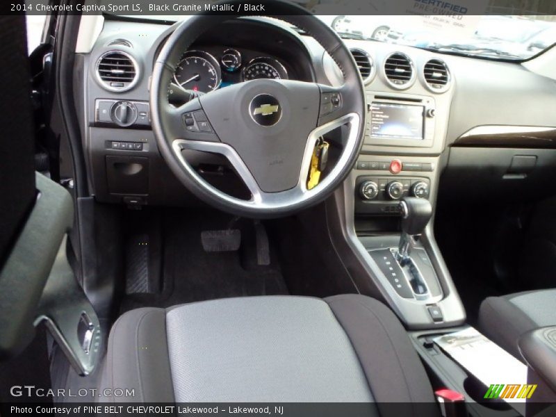 Black Granite Metallic / Black 2014 Chevrolet Captiva Sport LS