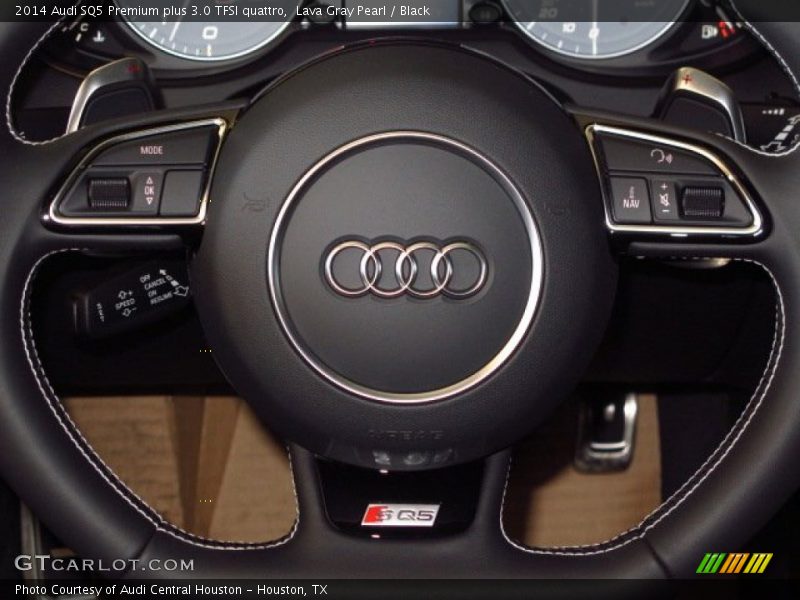 Lava Gray Pearl / Black 2014 Audi SQ5 Premium plus 3.0 TFSI quattro