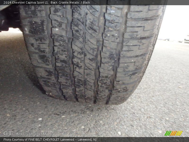 Black Granite Metallic / Black 2014 Chevrolet Captiva Sport LS