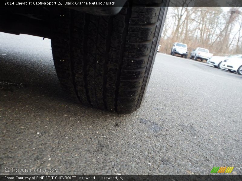 Black Granite Metallic / Black 2014 Chevrolet Captiva Sport LS