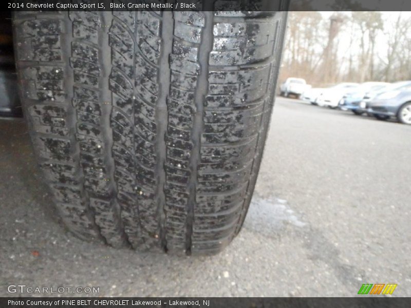 Black Granite Metallic / Black 2014 Chevrolet Captiva Sport LS