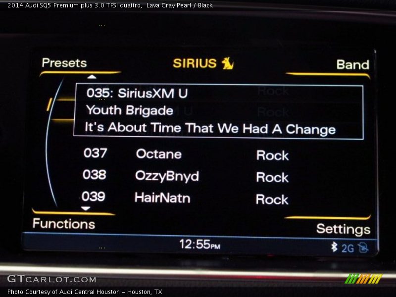 Lava Gray Pearl / Black 2014 Audi SQ5 Premium plus 3.0 TFSI quattro