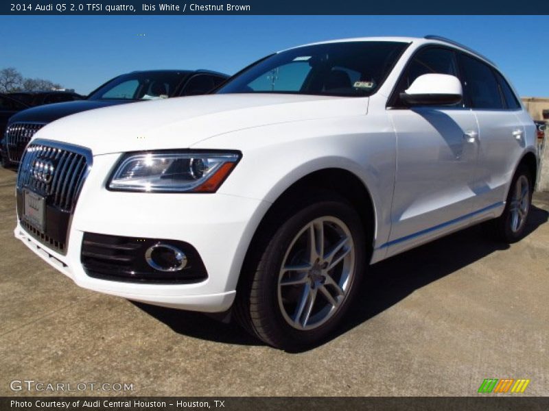 Ibis White / Chestnut Brown 2014 Audi Q5 2.0 TFSI quattro