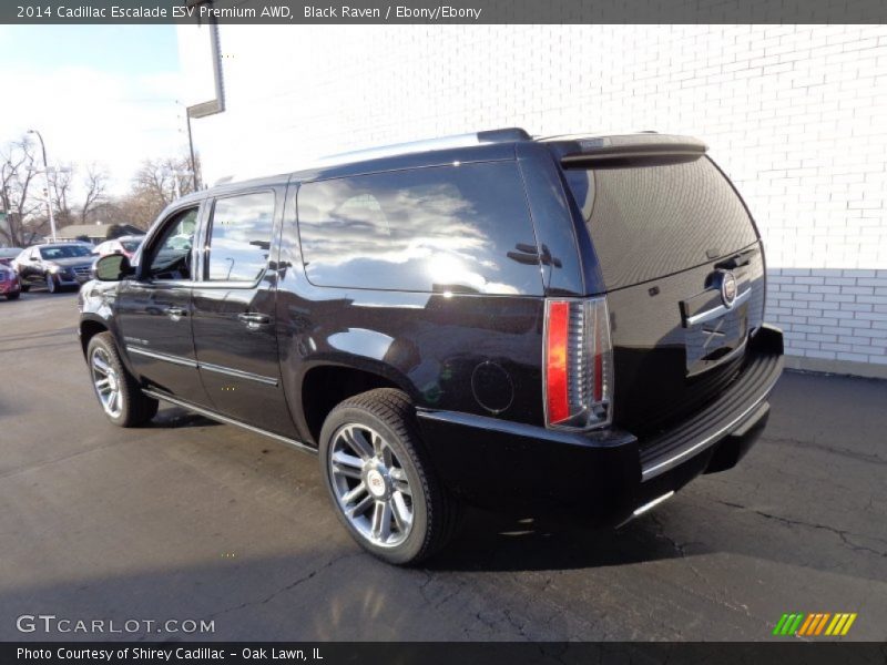  2014 Escalade ESV Premium AWD Black Raven