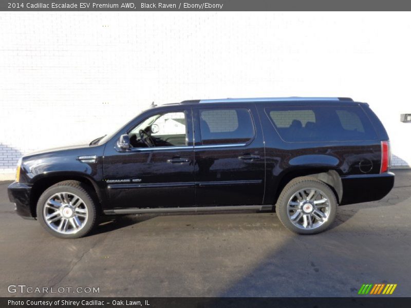  2014 Escalade ESV Premium AWD Black Raven