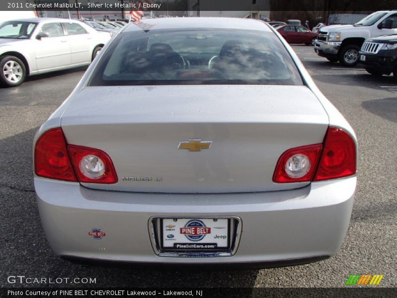 Silver Ice Metallic / Ebony 2011 Chevrolet Malibu LT