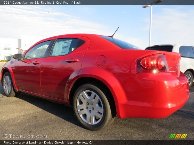 Redline 2-Coat Pearl / Black 2014 Dodge Avenger SE