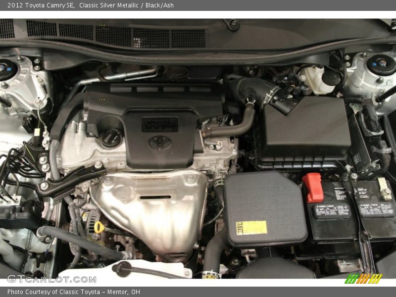 Classic Silver Metallic / Black/Ash 2012 Toyota Camry SE