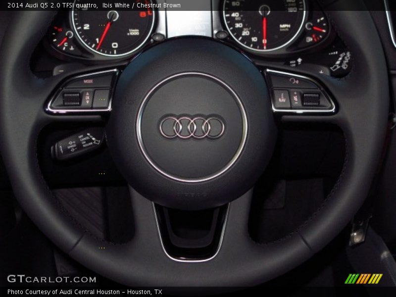 Ibis White / Chestnut Brown 2014 Audi Q5 2.0 TFSI quattro