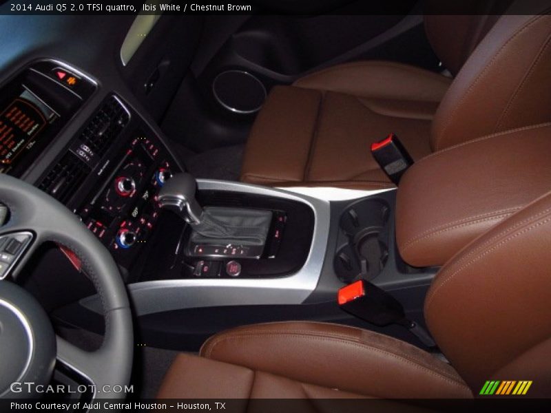 Ibis White / Chestnut Brown 2014 Audi Q5 2.0 TFSI quattro