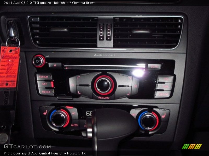 Ibis White / Chestnut Brown 2014 Audi Q5 2.0 TFSI quattro