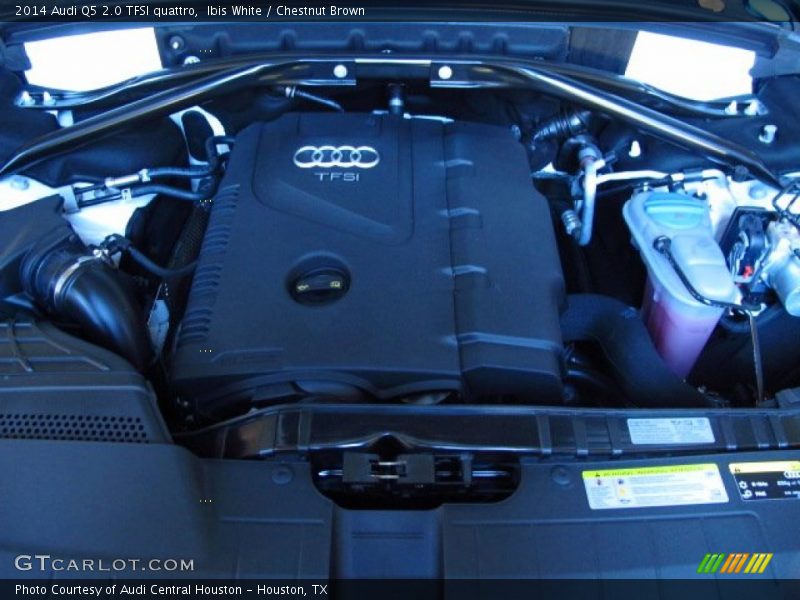 Ibis White / Chestnut Brown 2014 Audi Q5 2.0 TFSI quattro