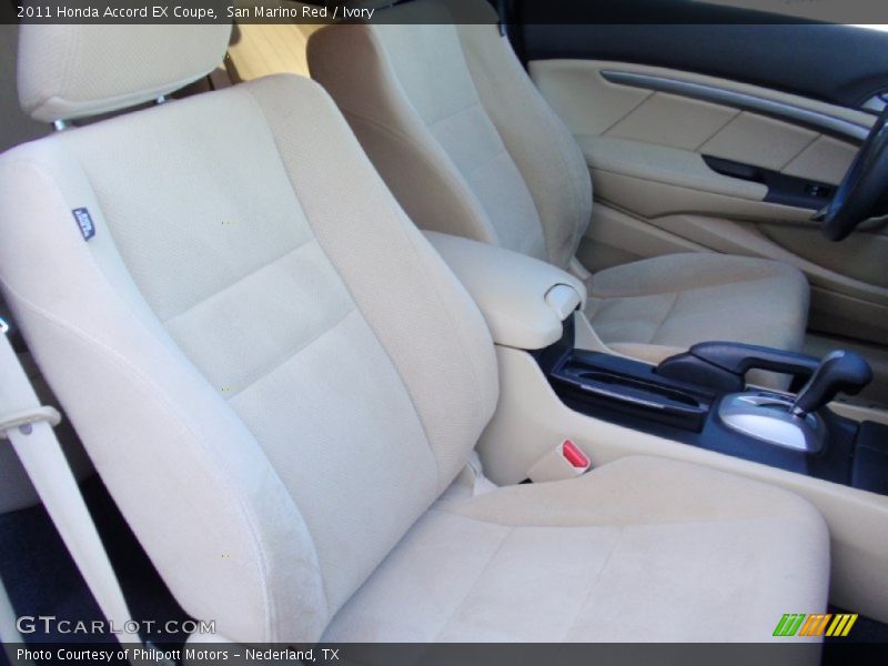 San Marino Red / Ivory 2011 Honda Accord EX Coupe