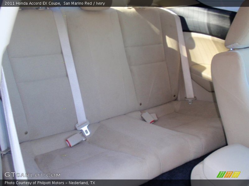 San Marino Red / Ivory 2011 Honda Accord EX Coupe