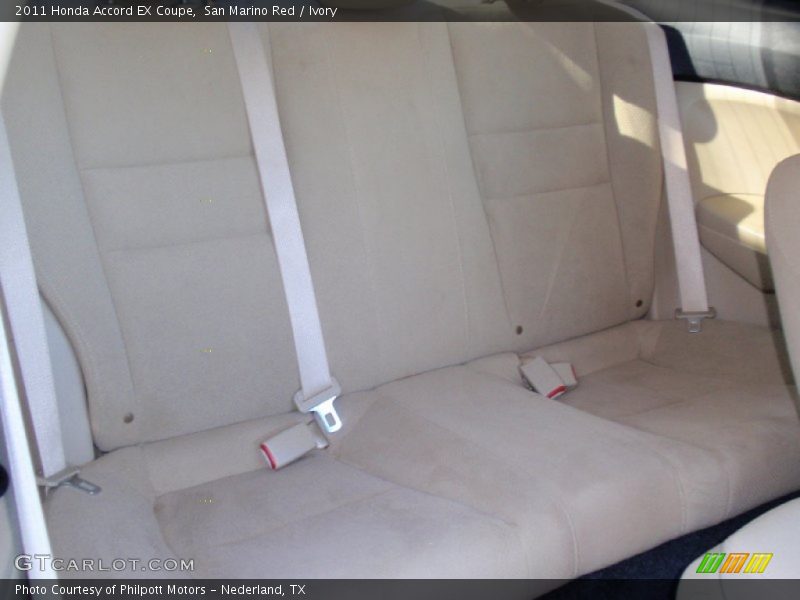 San Marino Red / Ivory 2011 Honda Accord EX Coupe