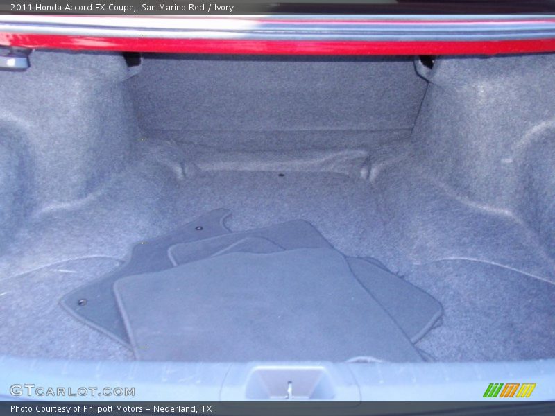San Marino Red / Ivory 2011 Honda Accord EX Coupe