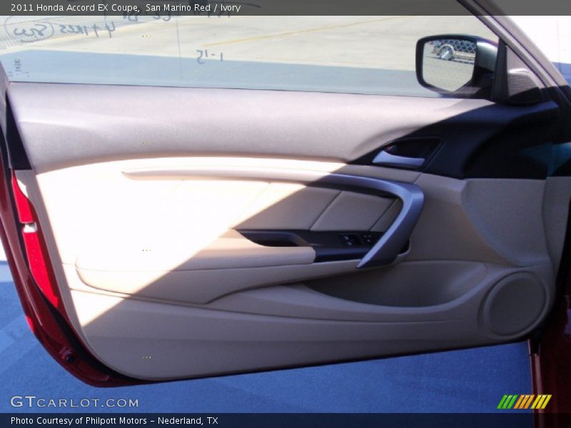 San Marino Red / Ivory 2011 Honda Accord EX Coupe