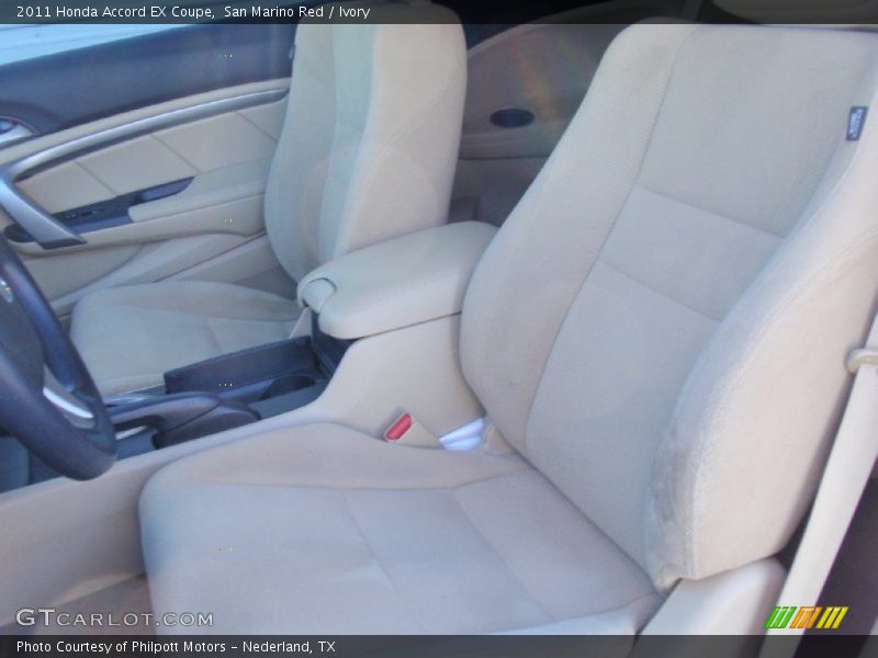 San Marino Red / Ivory 2011 Honda Accord EX Coupe