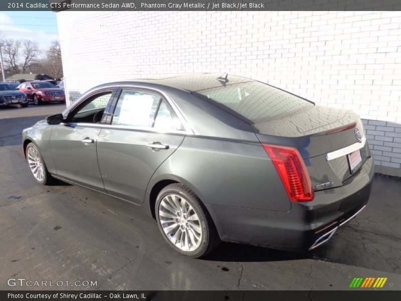 Phantom Gray Metallic / Jet Black/Jet Black 2014 Cadillac CTS Performance Sedan AWD
