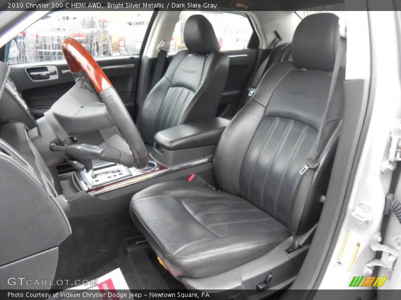Front Seat of 2010 300 C HEMI AWD