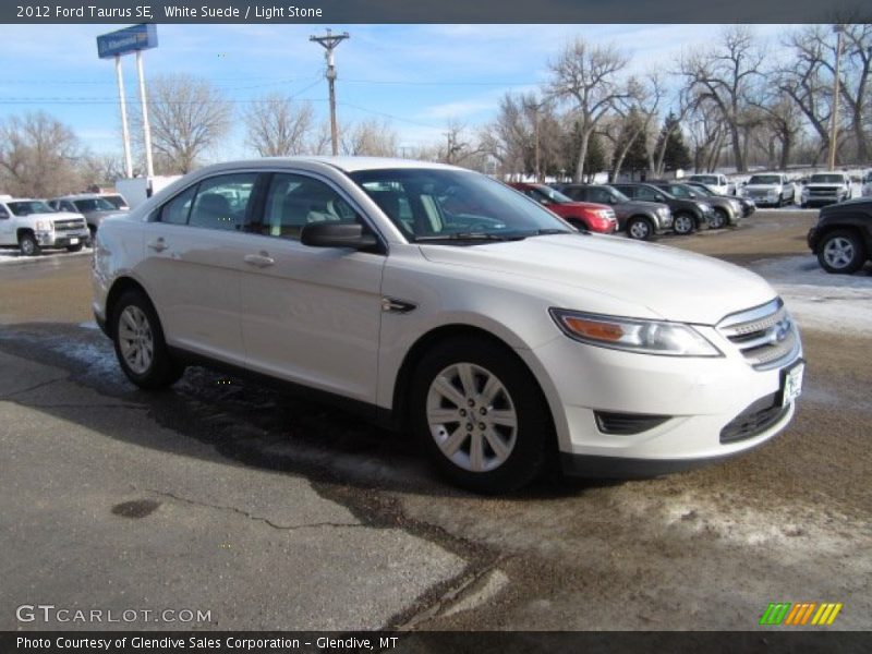 White Suede / Light Stone 2012 Ford Taurus SE
