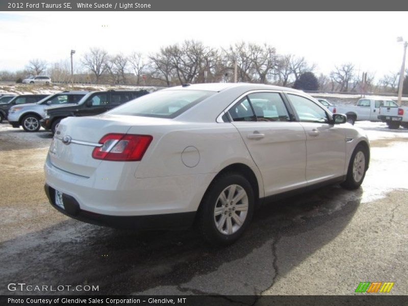 White Suede / Light Stone 2012 Ford Taurus SE