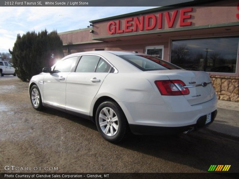 White Suede / Light Stone 2012 Ford Taurus SE