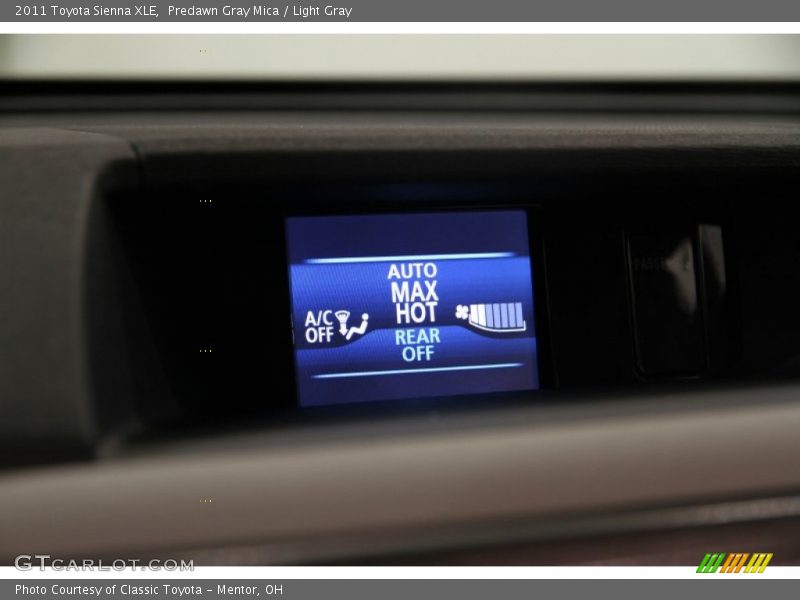 Predawn Gray Mica / Light Gray 2011 Toyota Sienna XLE