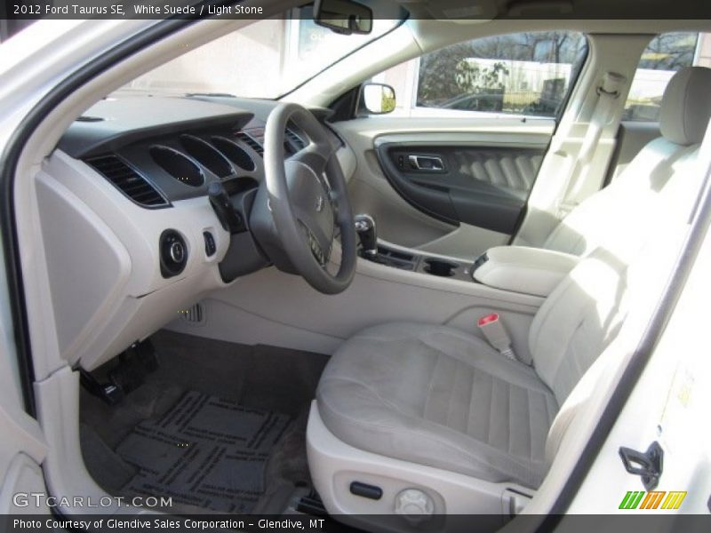 White Suede / Light Stone 2012 Ford Taurus SE
