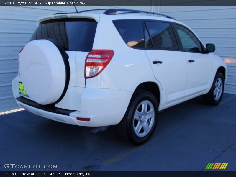 Super White / Ash Gray 2010 Toyota RAV4 I4