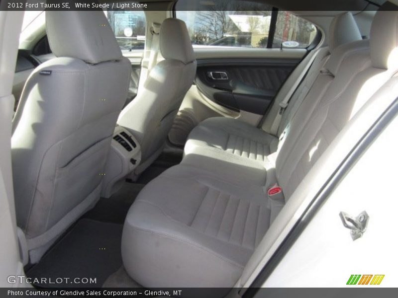 White Suede / Light Stone 2012 Ford Taurus SE
