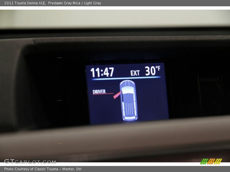 Predawn Gray Mica / Light Gray 2011 Toyota Sienna XLE