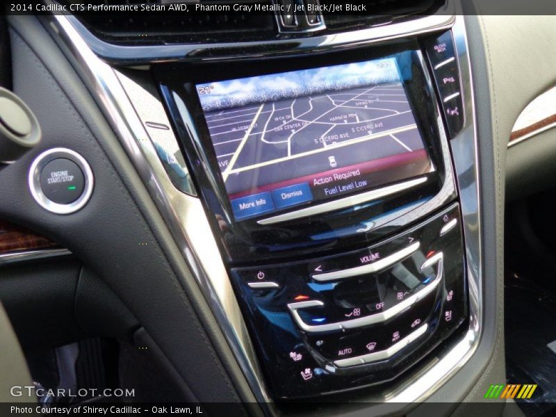 Controls of 2014 CTS Performance Sedan AWD