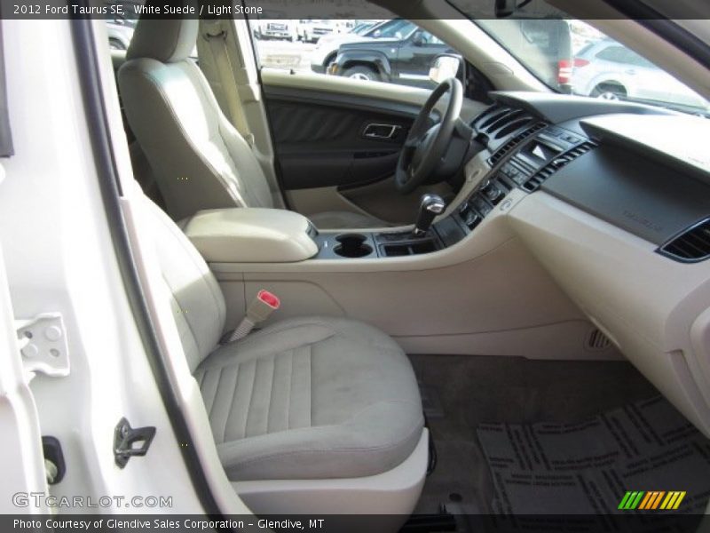 White Suede / Light Stone 2012 Ford Taurus SE