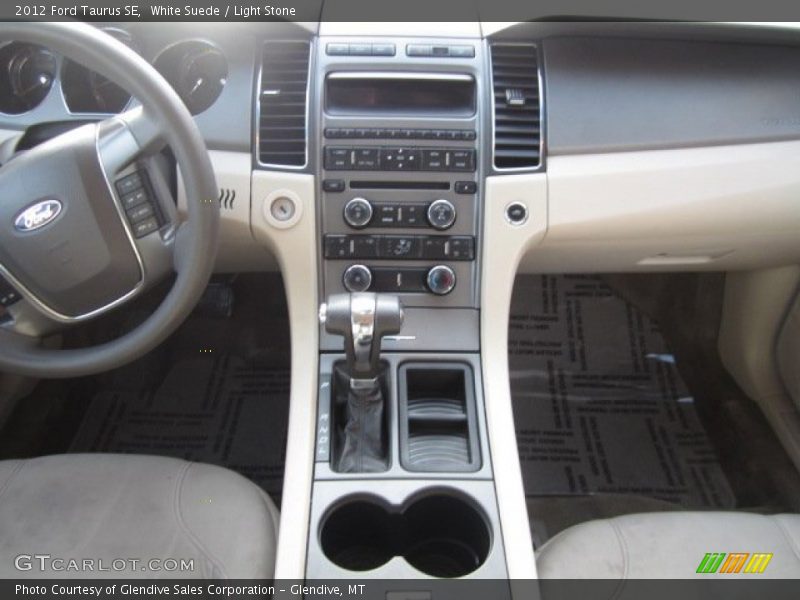 White Suede / Light Stone 2012 Ford Taurus SE